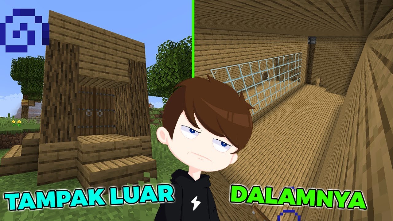 Rumah Minecraft ini Terlalu Illegal buatku..
