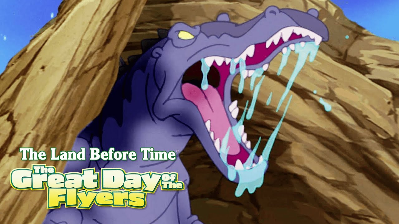 Run From the Hungry Sharptooth! | The Land Before Time XII: The Great Day of the Flyers