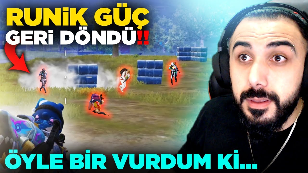 RUNİK GERİ DÖNDÜ!! ADAMI ÖYLE BİR VURDUM Kİ ANA AVRAT KÜFÜR ETTİ!! | PUBG MOBILE