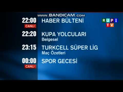 Rupi TV'de Bugün (30.08.2018)