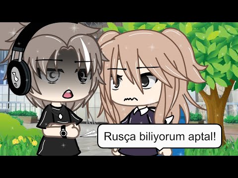 Rusça biliyorum aptal💢||Gacha Life Türkçe||