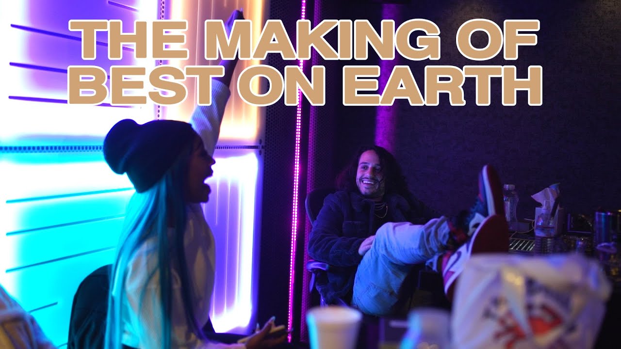RUSS & BIA MAKING BEST ON EARTH IN STUDIO
