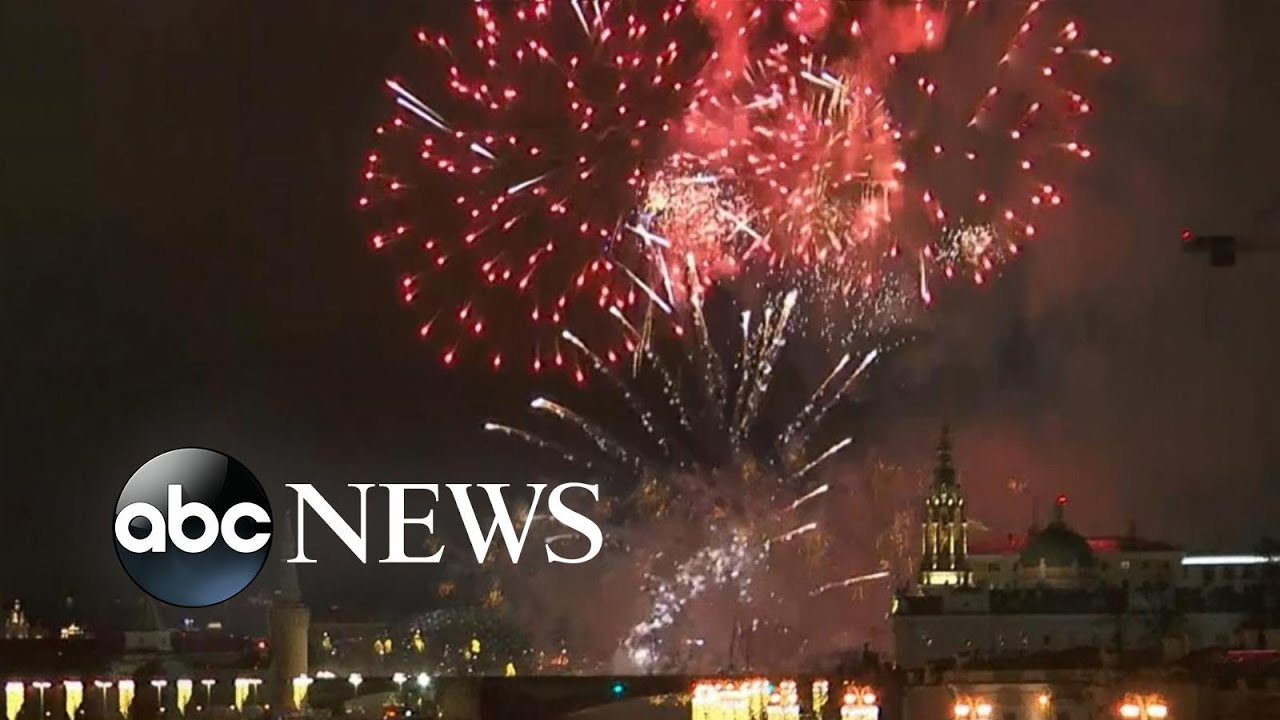 Russia illuminates the night for 2020