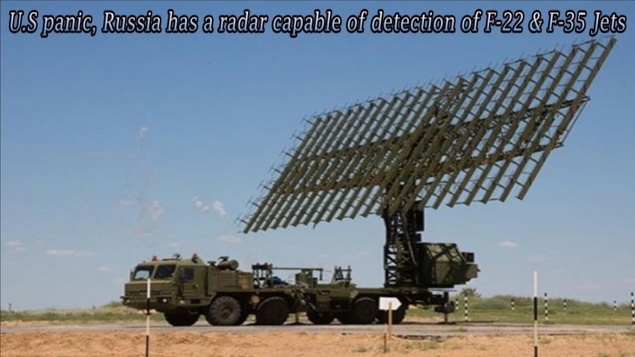 Russian Nebo-M radar which can detect US F-22 & F-35 fighter jets!