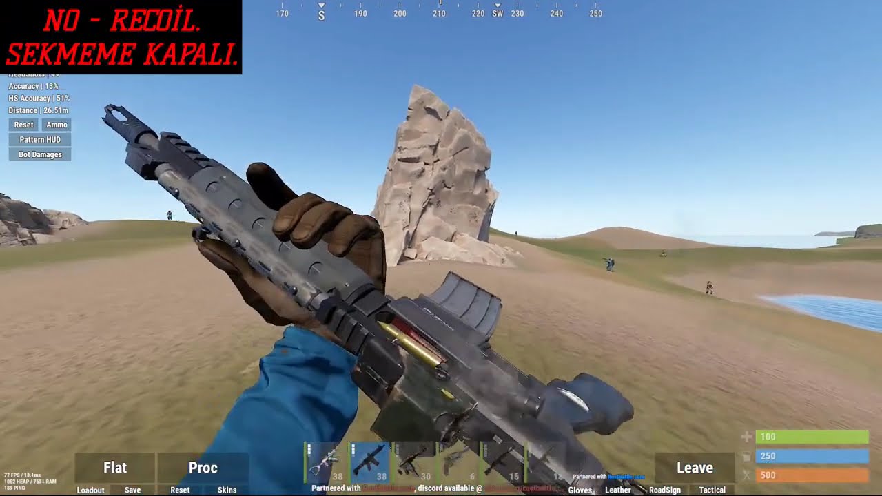 Rust SEKMEME - NO RECOİL DC AÇIKLAMADA