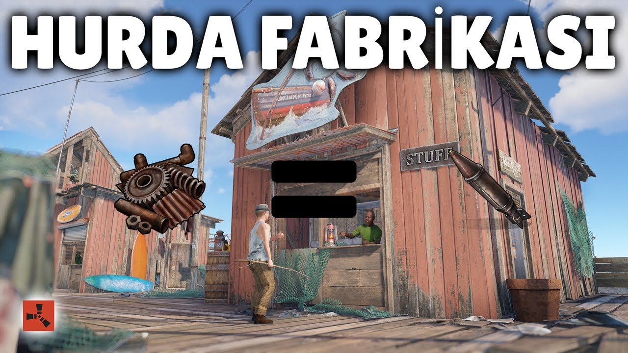 “RUST SOLO: BALIK FARMINDAN HURDA VE SULFUR İMPARATORLUĞU (100 Roket) 🐟💰” I Rust Türkçe