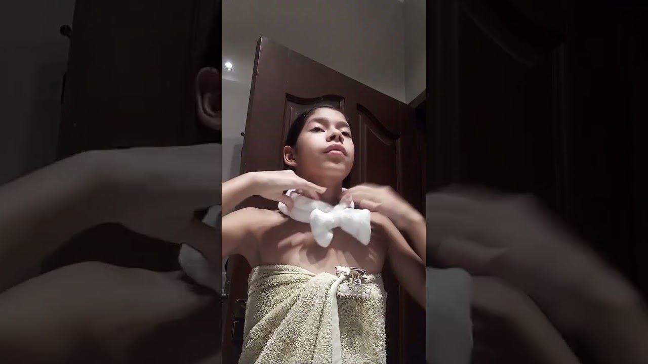 rutina de baño de noche 🌃