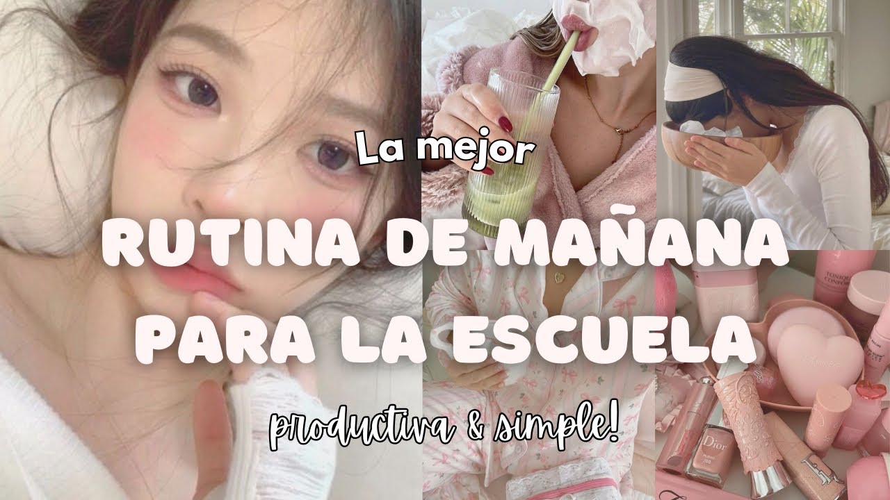 RUTINA de MAÑANA Productiva para la Escuela 🍧💕 | Moonie