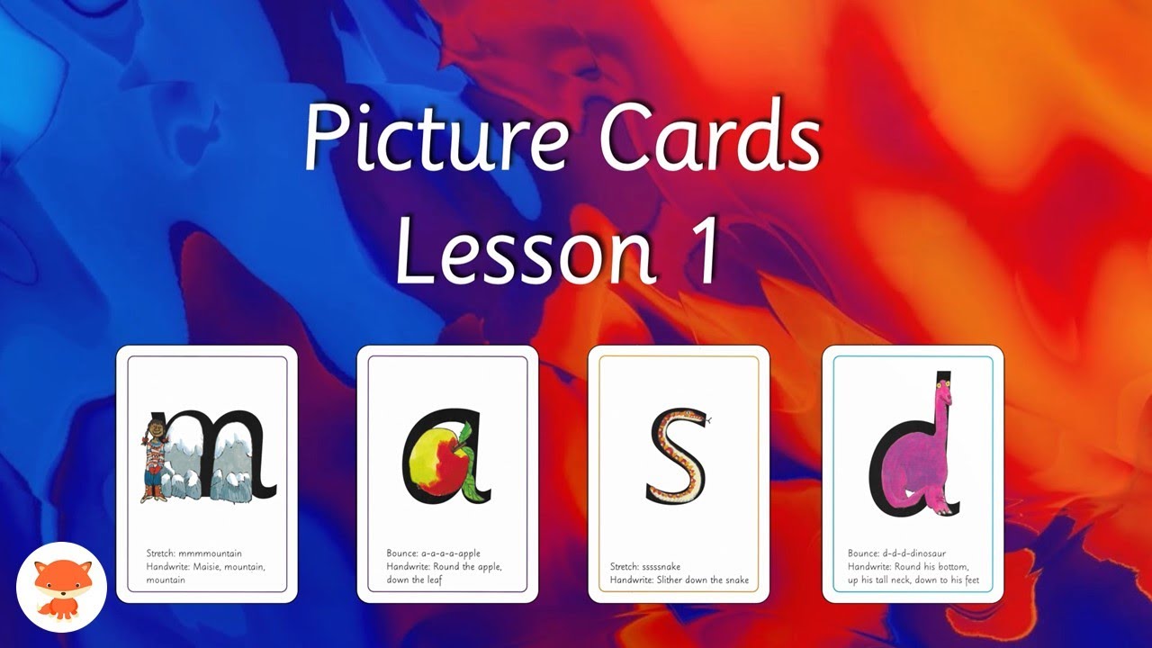 RWI - Nursery - Picture Cards - Lesson 1