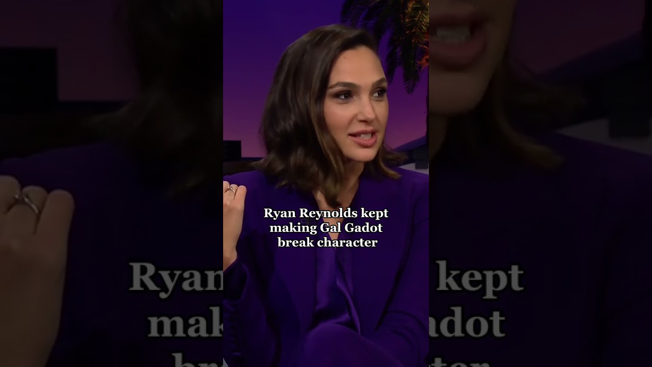 Ryan Reynolds kept making Gal Gadot break character