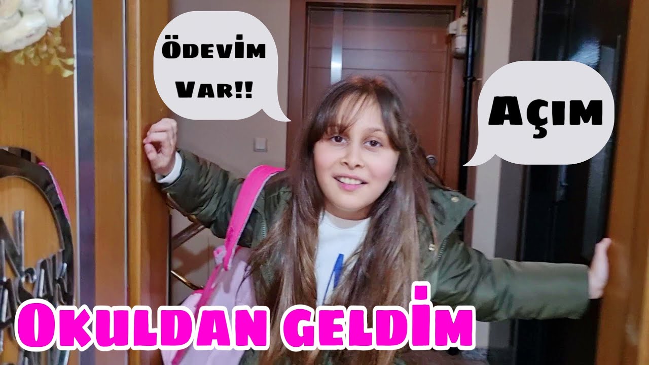 RÜYA'NIN OKUL SONRASI RUTİNİ*