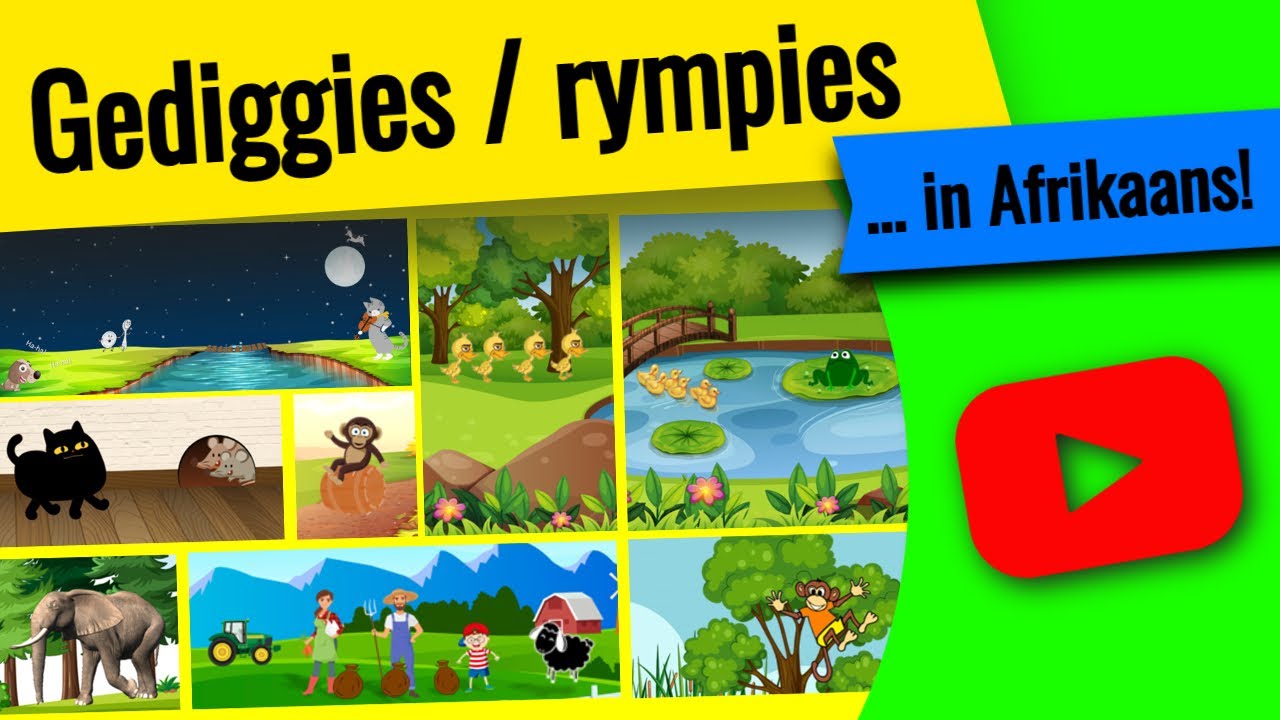 Rympies vir kleuters ▶ gediggies en rympies vir kleuters in Afrikaans