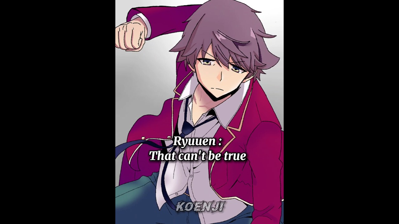 Ryuuen felt the same thing from yagami as he do from ayanokoji | Classroom of the Elite