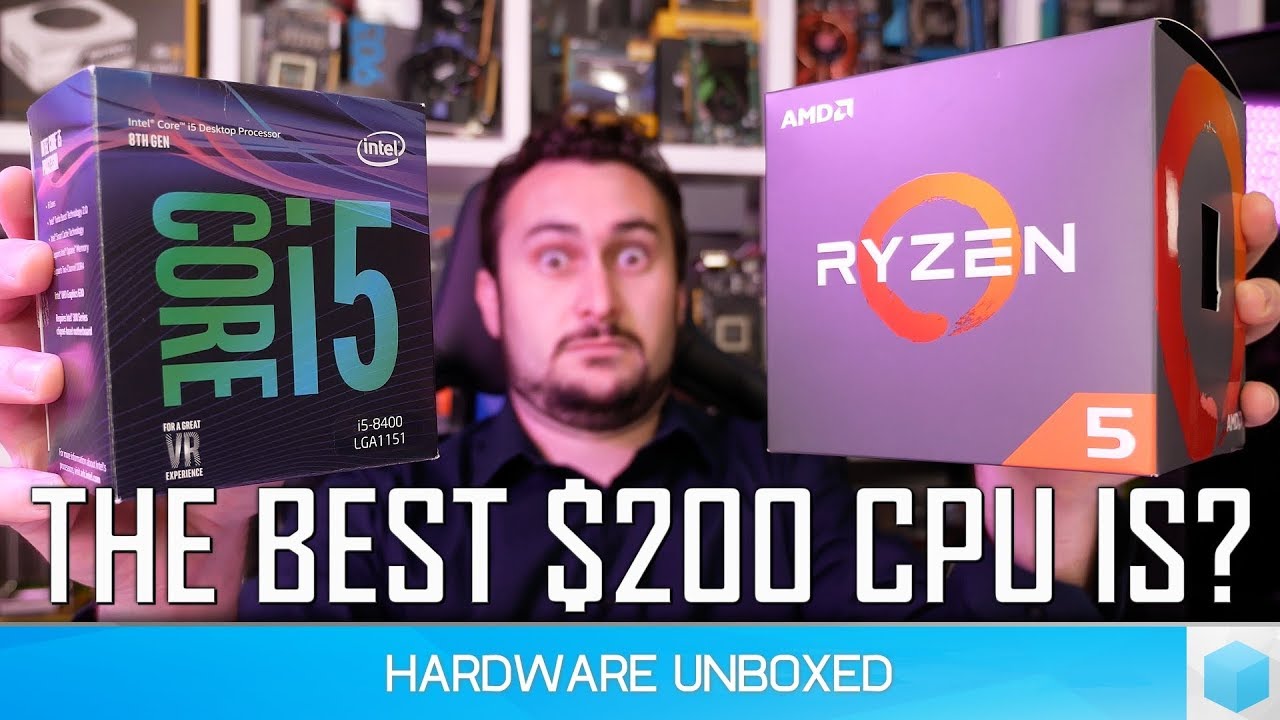 Ryzen 5 2600 vs. Core i5-8400, 36 Game Benchmark Battle