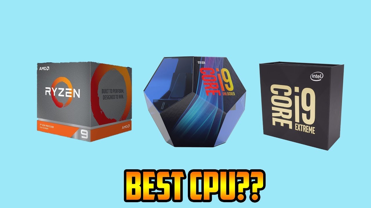Ryzen 9 3950X vs i9 9900K vs i9 9980XE | Gaming Benchmarks