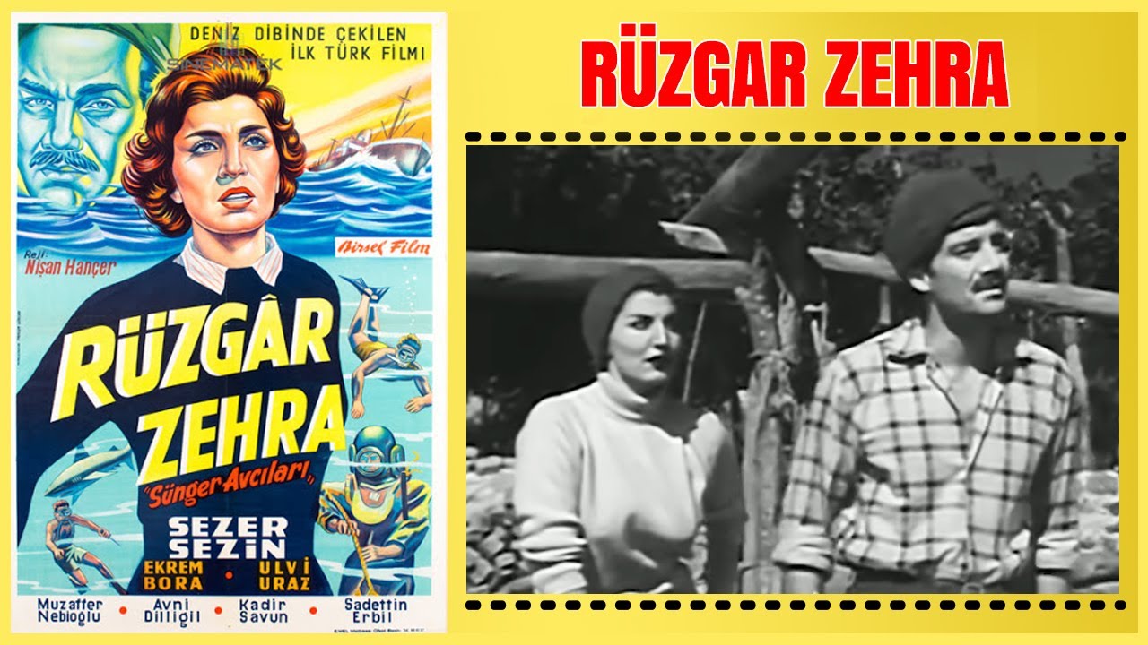 Rüzgar Zehra 1960 | Sezer Sezin Ekrem Bora | Yeşilçam Filmi Full İzle