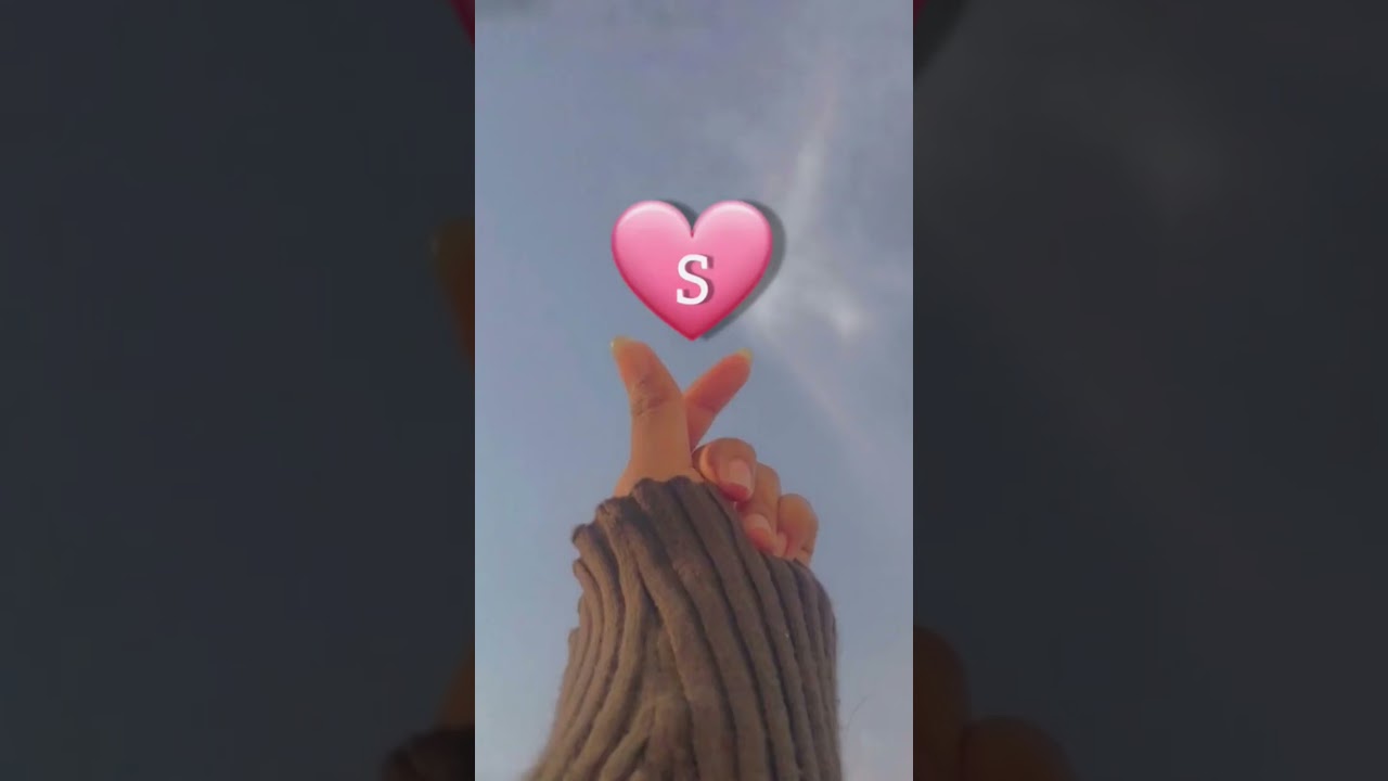 S harfiga video #s #love
