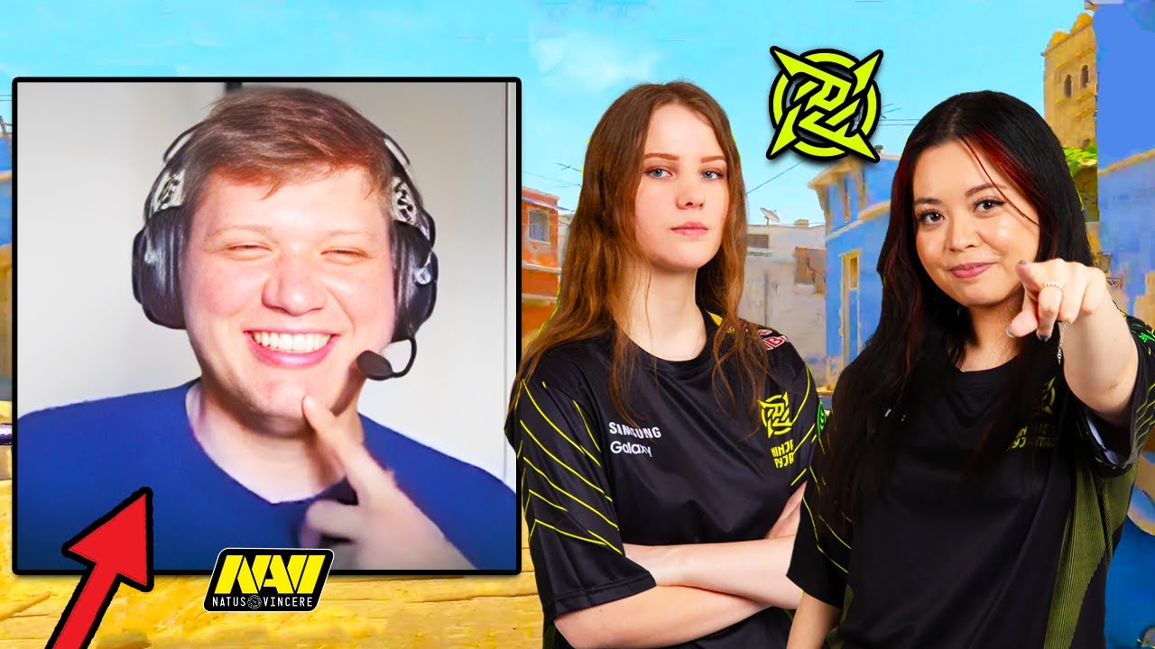 S1MPLE INVITES NIP GIRLS TO PLAY MORE CSGO!
