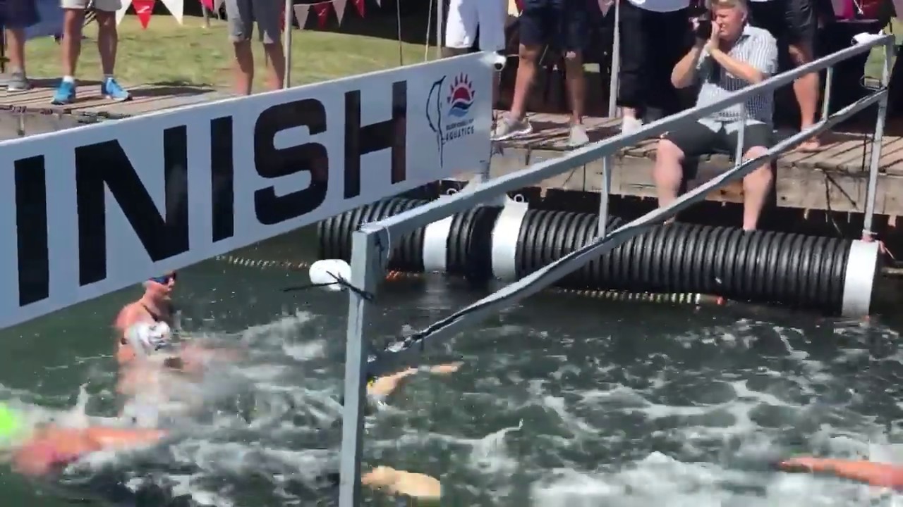SA National Aquatic Champion 2019 - OWS 5km Woman finish