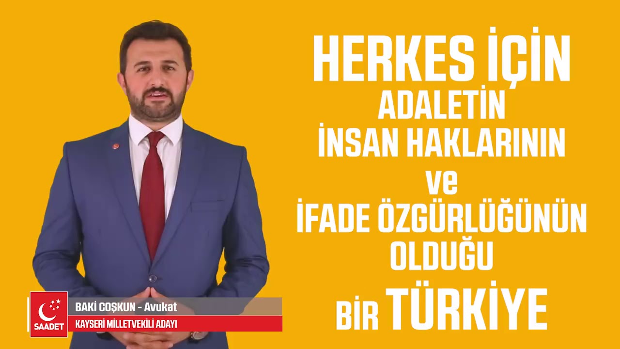 SAADET PARTİSİ KAYSERİ MAHMUT ARIKAN