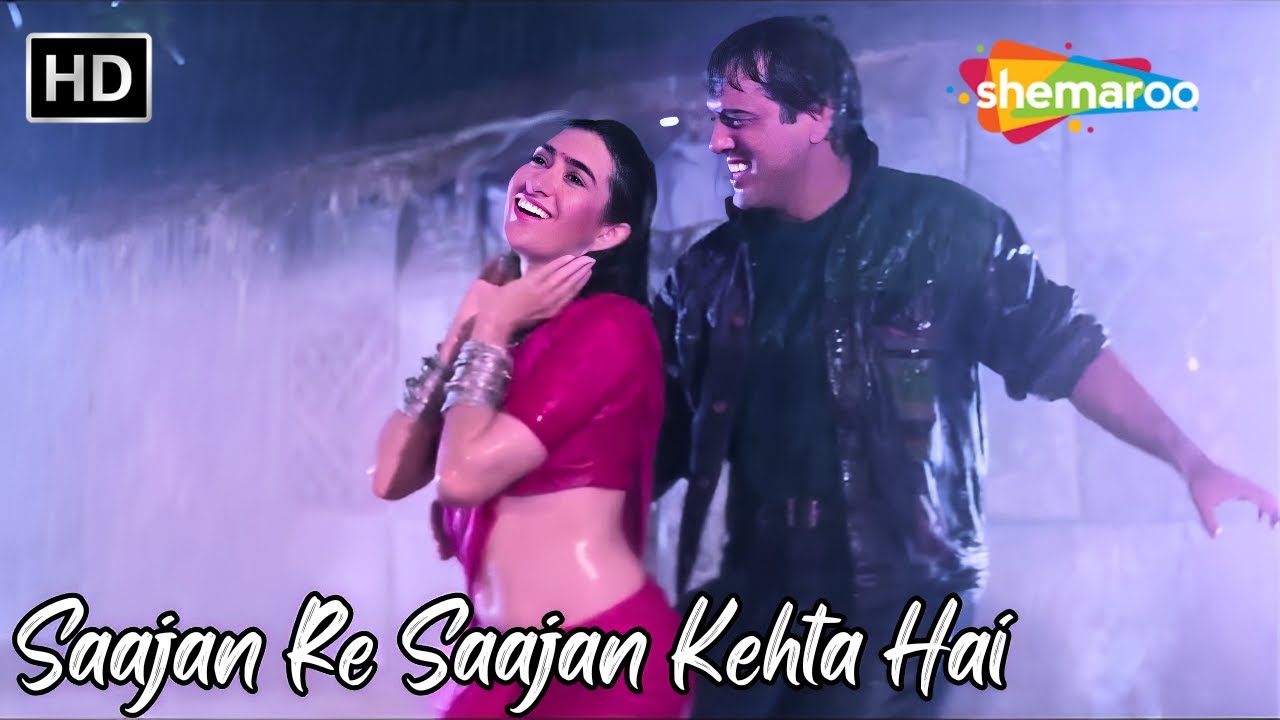 Saajan Re Saajan Kehta Hai | Govinda, Karishma Kapoor Songs | Kumar Sanu Hit Love Songs | Dulaara