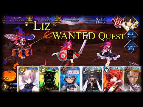 Saber Wars II [WANTED Quest] Liz Three / Elizabeth - Budget Darius Setup [FGO]