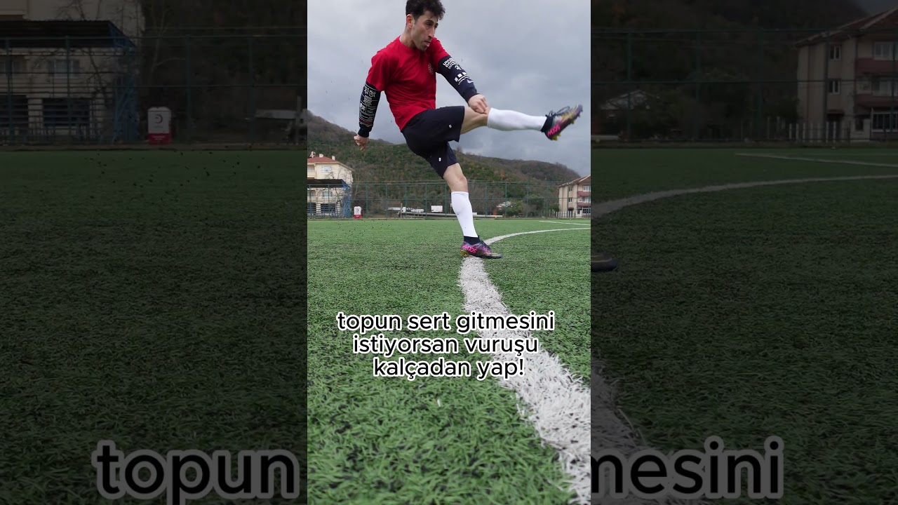 İSABETLİ VE SERT ŞUT NASIL ÇEKİLİR? #shorts #football