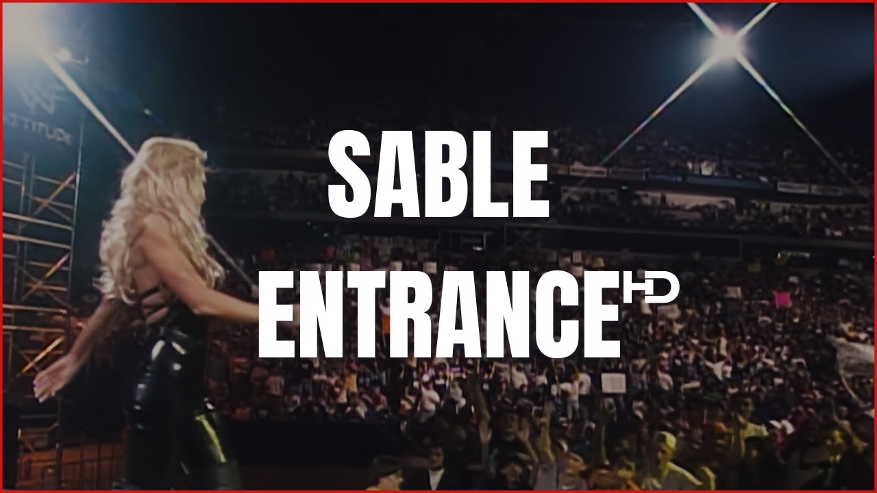 Sable Entrance 1998 on RAW [WWF Attitude Remastered]