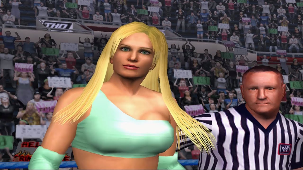 Sable Torrie Wilson Stacy Keibler Trish Stratus Lita Jazz | Six Woman Battle Royale | Beauties WWE
