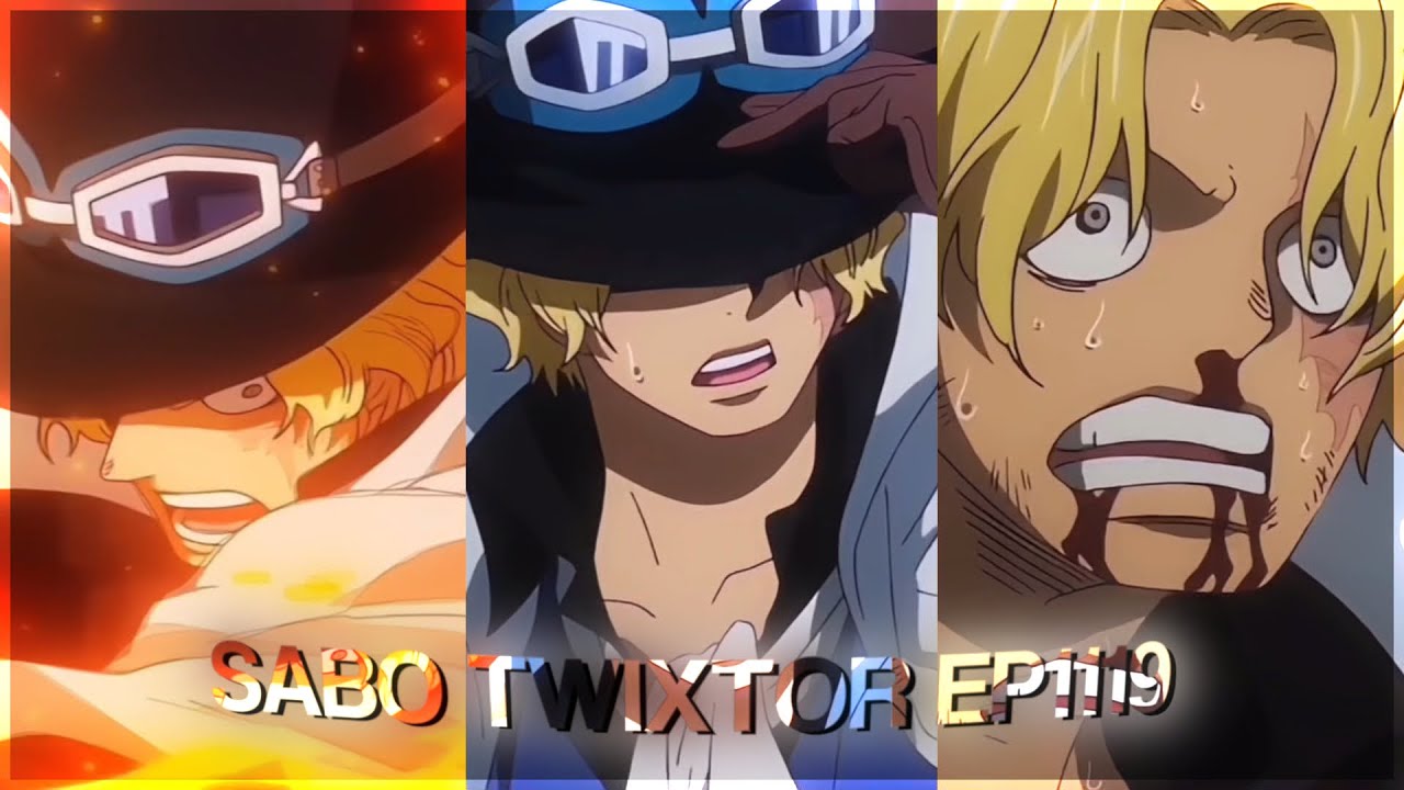 Sabo - Free Twixtor clips | One piece • épisode 1119