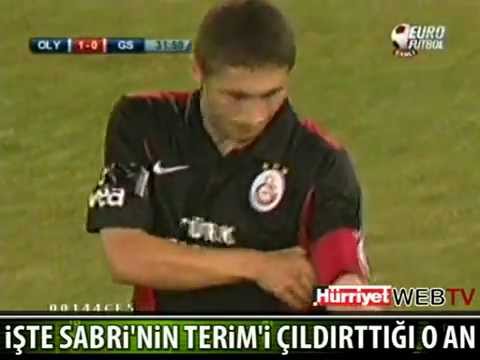 SABRİ FATİH TERİM'İ ÇILDIRTTI !