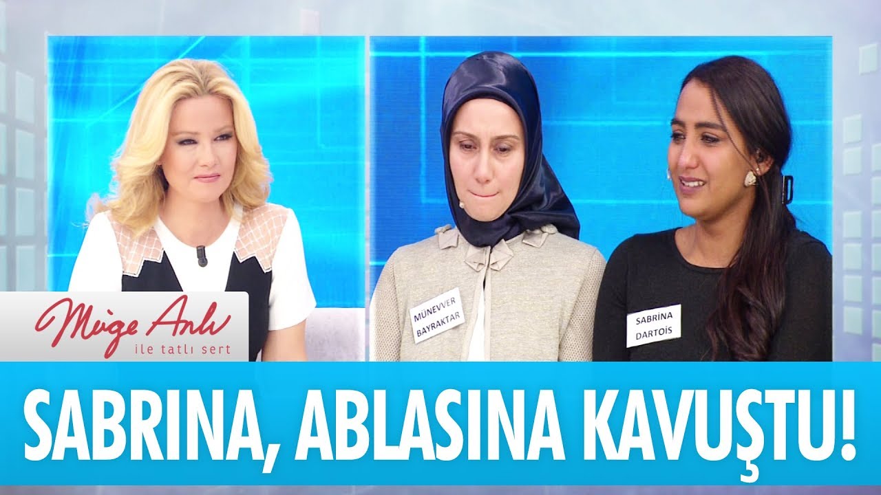Sabrina 27 yıl sonra ablasına kavuştu! - Müge Anlı İle Tatlı Sert 10 Ocak 2018