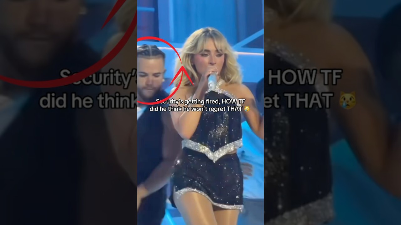 Sabrina Carpenter Dancer Can’t Keep His Eyes Off Her :)) #sabrinacarpenter