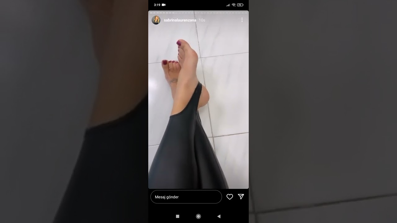 (sabrina laurenzana) feet