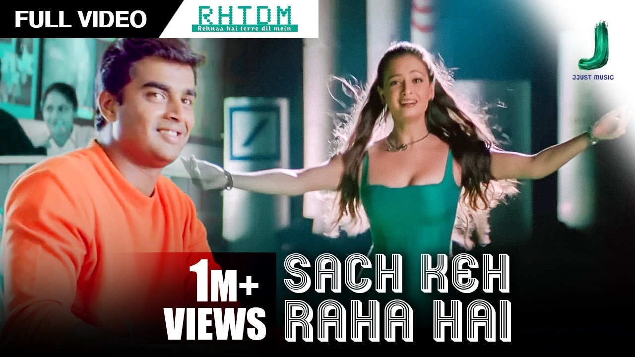 Sach Keh Raha Hai Deewana | Rehnaa Hai Terre Dil Mein | R. Madhavan | Dia Mirza | K K