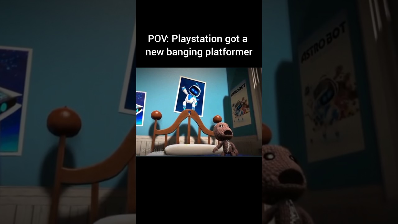 Sackboy is history, there's a new Astro Bot in town 🥲❤️