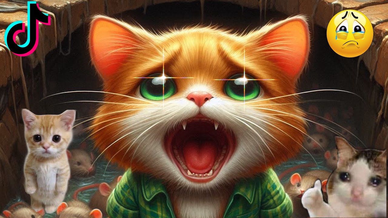 Sad cat tiktok compilation! Miau Miau! Gato triste tiktok compilação! Meow Meow!