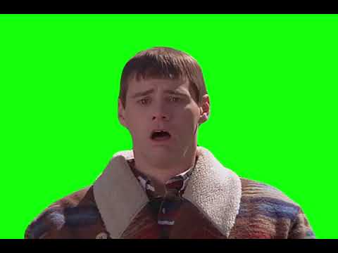 Sad Jim Carrey - Vomit Scene - Green Screen