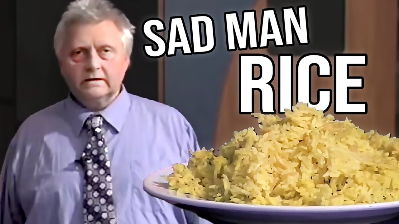 Sad Man Teaches Us The Secrets Of Cooking Rice