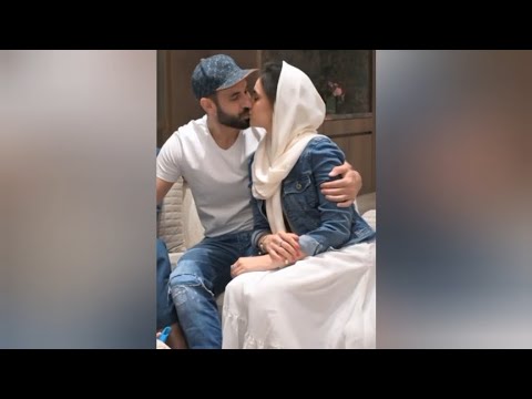 Safa Baig Kiss Irfan Pathan | Safa Baig and Irfan Pathan Kissing