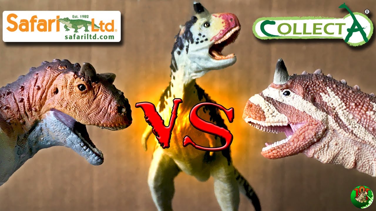 Safari Carnotaurus vs CollectA Carnotaurus | VS Review