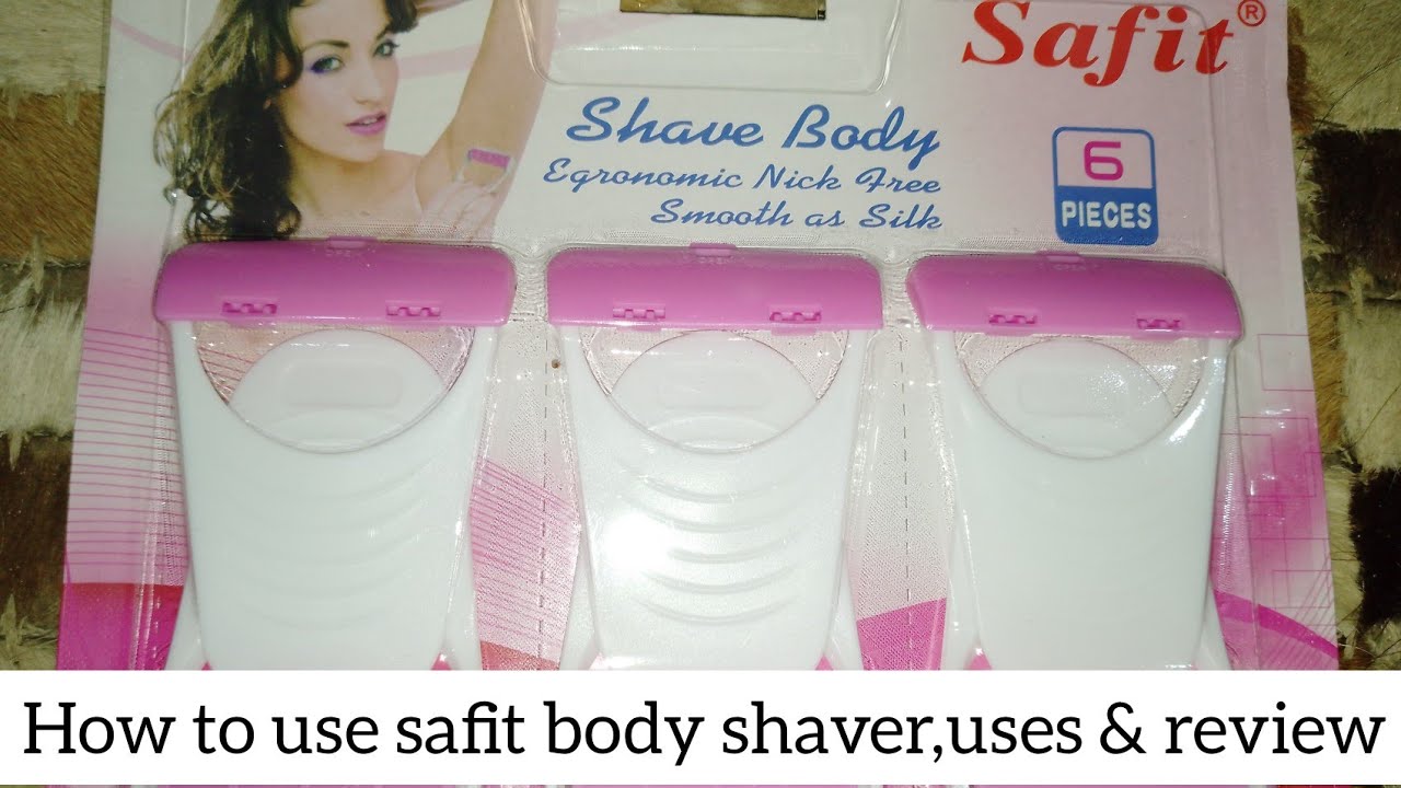 Safit body shaver review & how to use body shaver !!!