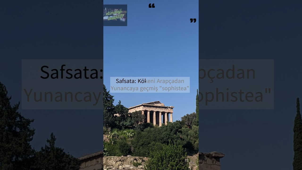 Safsata - Kelime Kökenleri Serisi #shorts
