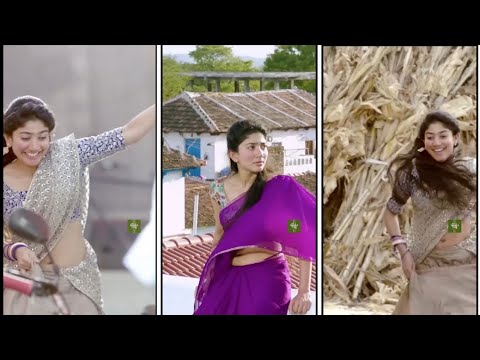SAI PALLAVI NAVEL SHOW SAREE 🤤😋|#saipallavi #saipallavihot #navelamrit #slowmotion #navel #hotedit