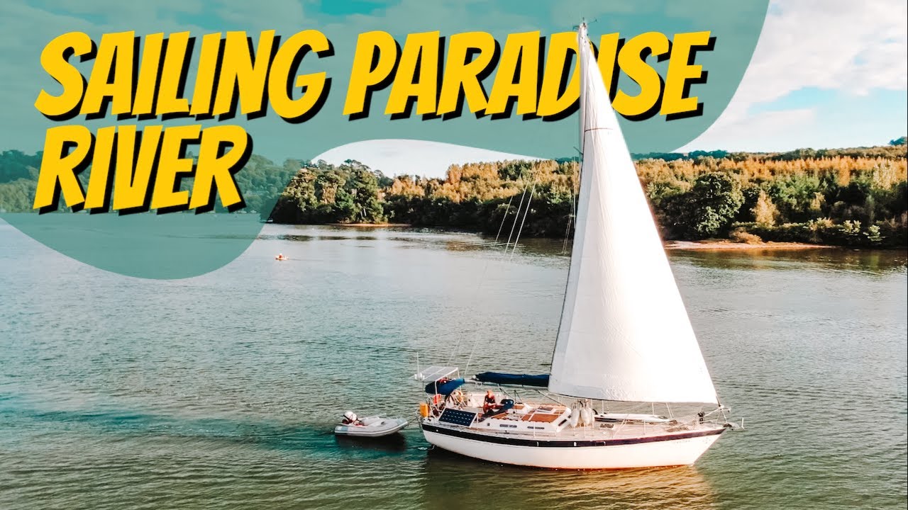 Sailing Stunning English River (Dart)