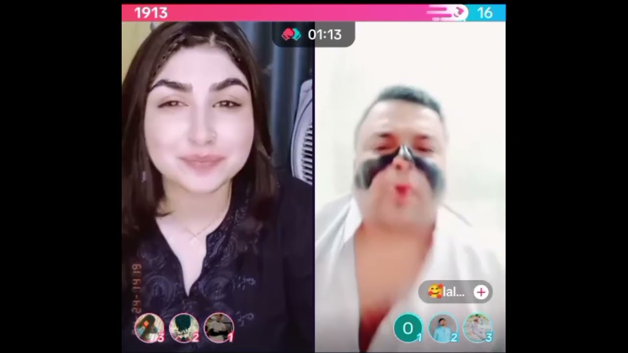 Saima Shah and laleay entertainment gap shap mazaheya pashto panesmant tik tok live video match
