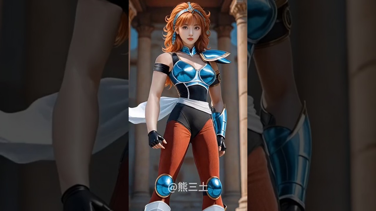 Saint Seiya Eagle Marin #shorts #ai #cosplay #edit #saintseiya