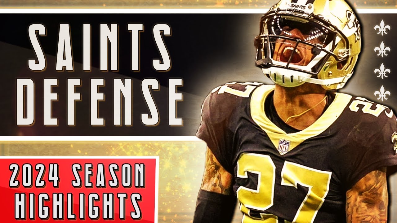 Saints Defense 2024 NFL Season Highlights