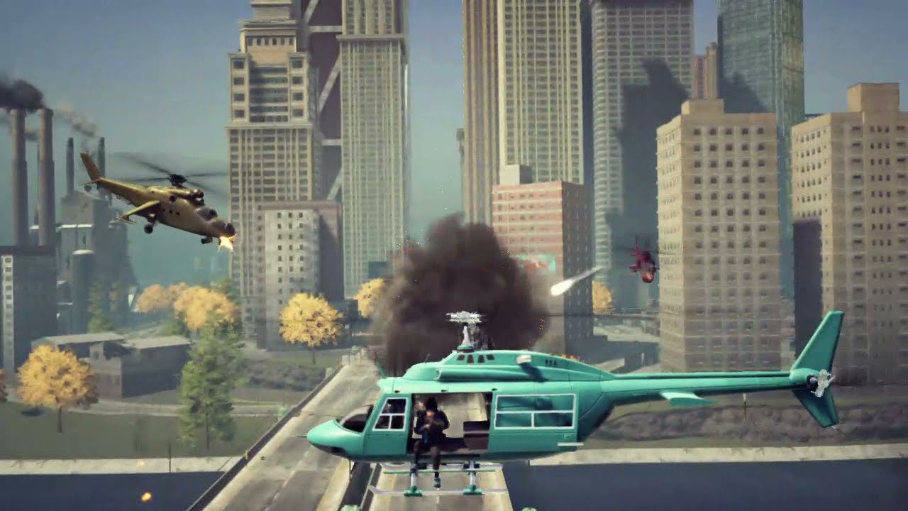 Saints Row The Third Remastered - Light blue Oppressor - 5 stars Morning Star and Police