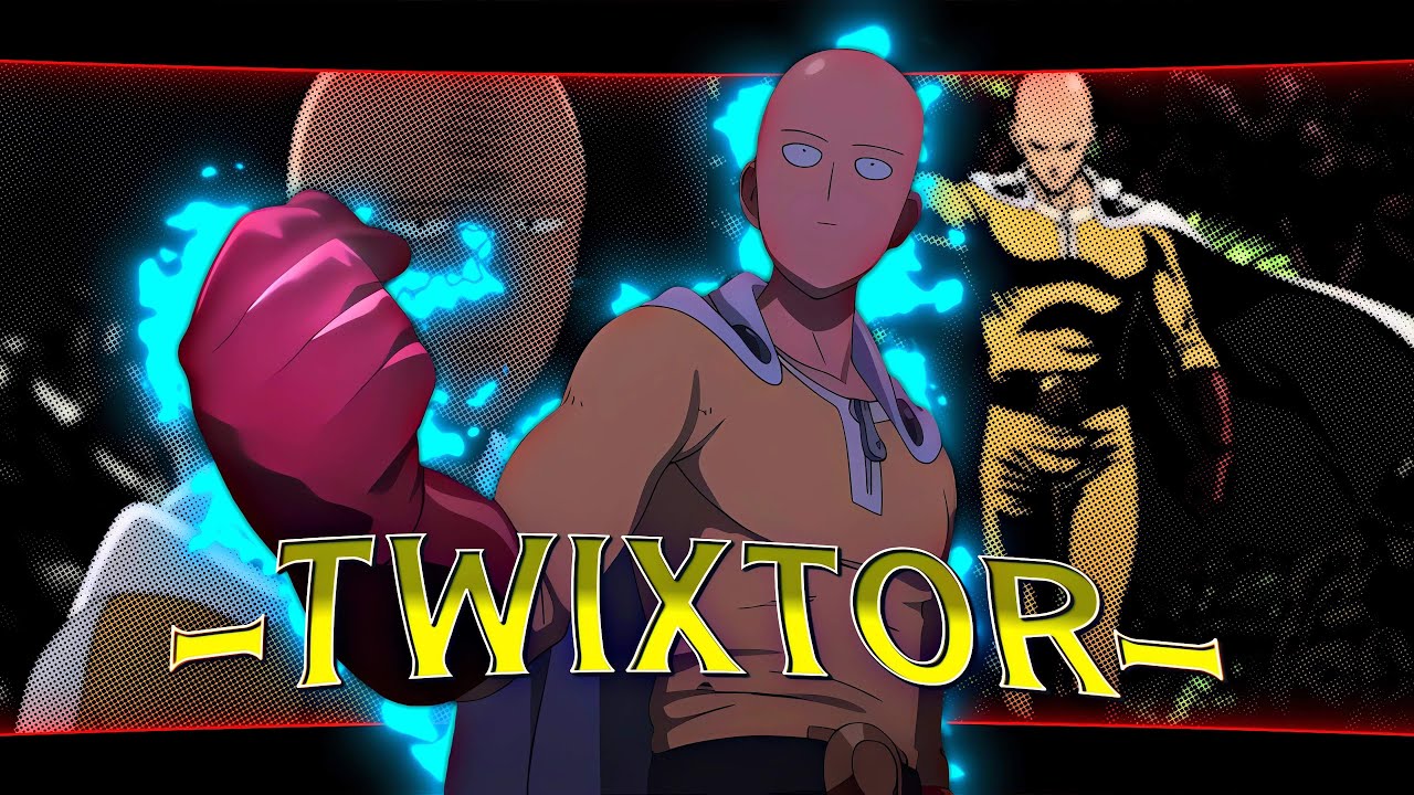Saitama Twixtor Clips 4K + CC